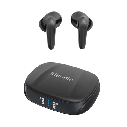 Friendie AIR Focus ANC Wireless Earbuds – Matte Black