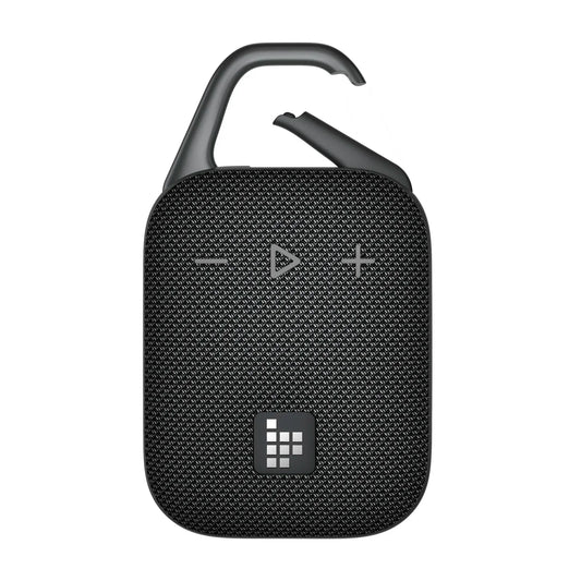 24W 360° Bluetooth Speaker with Deep Bass – Black