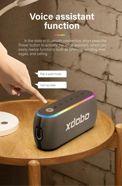 60W Bluetooth Wireless Subwoofer Speaker – Black