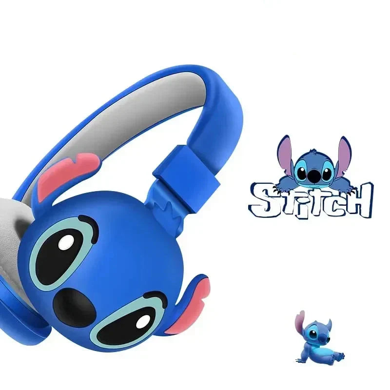 Stitch Wireless Bluetooth Headphones – Blue