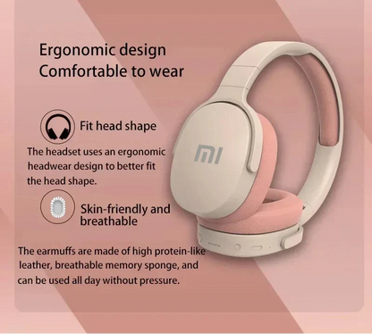 Wireless Bluetooth HiFi Earphones – Pink